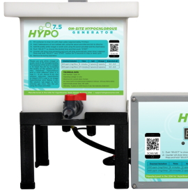 Hypo 7.5 Hypochlorous Acid (HOCL) Generator 